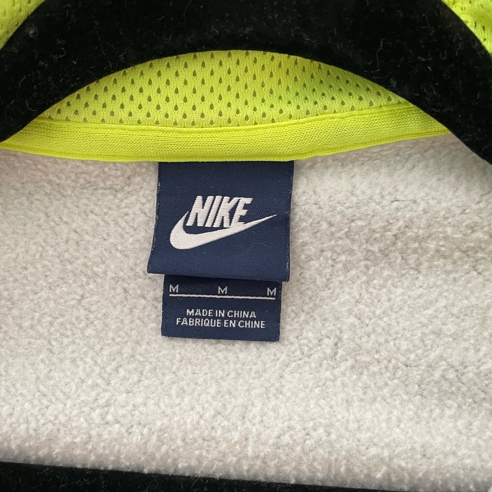 Nike Colorblock Tech Hoodie, black and grey with neon accents, men’s medium - Picture 7 of 7